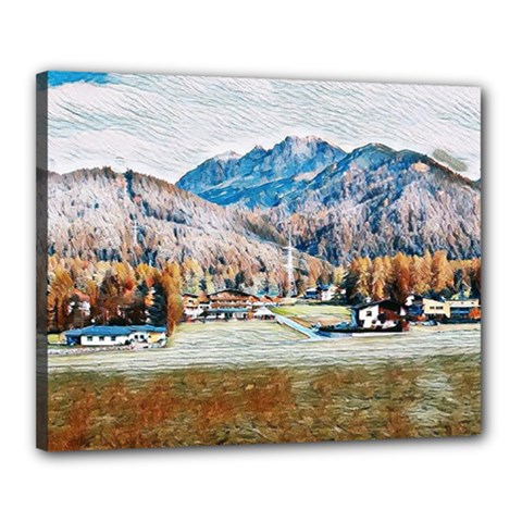 Trentino Alto Adige, Italy  Canvas 20  X 16  (stretched) by ConteMonfrey