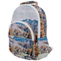 Trentino Alto Adige, Italy. Rounded Multi Pocket Backpack View1