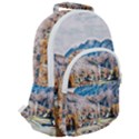 Trentino Alto Adige, Italy. Rounded Multi Pocket Backpack View2