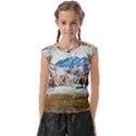 Trentino Alto Adige, Italy. Kids  Raglan Cap Sleeve Tee View1