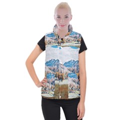 Trentino Alto Adige, Italy  Women s Button Up Vest by ConteMonfrey