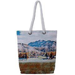 Trentino Alto Adige, Italy  Full Print Rope Handle Tote (small) by ConteMonfrey