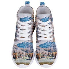 Trentino Alto Adige, Italy  Women s Lightweight High Top Sneakers by ConteMonfrey