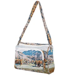 Trentino Alto Adige, Italy  Front Pocket Crossbody Bag by ConteMonfrey