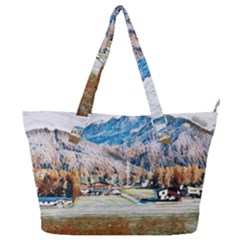 Trentino Alto Adige, Italy  Full Print Shoulder Bag by ConteMonfrey