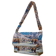 Trentino Alto Adige, Italy  Full Print Messenger Bag (l) by ConteMonfrey