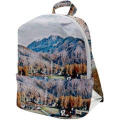 Trentino Alto Adige, Italy  Zip Up Backpack by ConteMonfrey