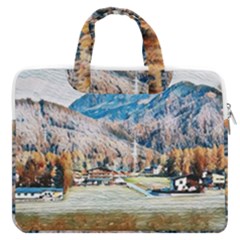 Trentino Alto Adige, Italy  Macbook Pro 13  Double Pocket Laptop Bag by ConteMonfrey