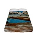 Alone on Gardasee, Italy. Fitted Sheet (Full/ Double Size) View1