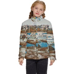 Alone On Gardasee, Italy  Kids  Puffer Bubble Jacket Coat by ConteMonfrey