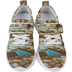 Alone On Gardasee, Italy  Kids  Velcro Strap Shoes by ConteMonfrey