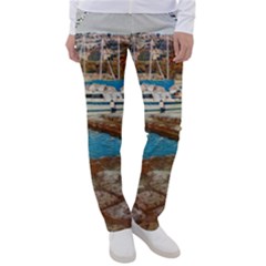 Alone On Gardasee, Italy  Women s Casual Pants by ConteMonfrey