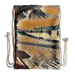 End Of The Day On The Lake Garda, Italy  Drawstring Bag (large) by ConteMonfrey