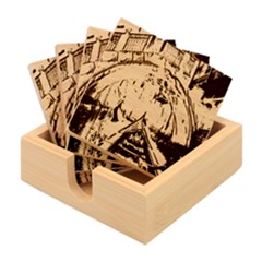 Art Venice Channel Bamboo Coaster Set by ConteMonfrey