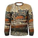 Art boats Garda, Italy. Men s Long Sleeve Tee View1