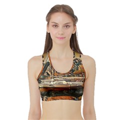 Art Boats Garda, Italy  Sports Bra With Border by ConteMonfrey