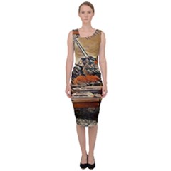 Art Boats Garda, Italy  Sleeveless Pencil Dress by ConteMonfrey