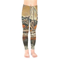 Art Boats Garda, Italy  Kids  Leggings