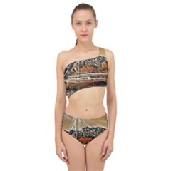 Art Boats Garda, Italy  Spliced Up Two Piece Swimsuit by ConteMonfrey