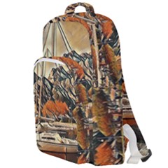 Art Boats Garda, Italy  Double Compartment Backpack by ConteMonfrey