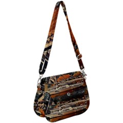 Art Boats Garda, Italy  Saddle Handbag by ConteMonfrey