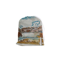 Side Way To Lake Garda, Italy  Drawstring Pouch (small) by ConteMonfrey