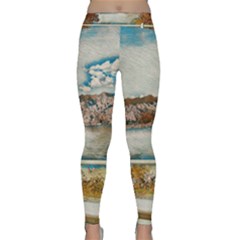 Side Way To Lake Garda, Italy  Classic Yoga Leggings by ConteMonfrey