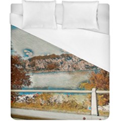 Side Way To Lake Garda, Italy  Duvet Cover (california King Size) by ConteMonfrey