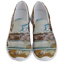 Side Way To Lake Garda, Italy  Men s Lightweight Slip Ons by ConteMonfrey