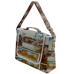 Side Way To Lake Garda, Italy  Box Up Messenger Bag by ConteMonfrey