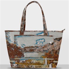 Side Way To Lake Garda, Italy  Back Pocket Shoulder Bag  by ConteMonfrey