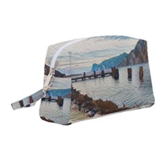 Ducks On Gardasee Wristlet Pouch Bag (medium) by ConteMonfrey