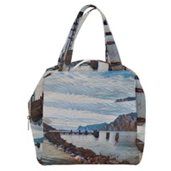 Ducks On Gardasee Boxy Hand Bag by ConteMonfrey