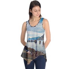 Ducks On Gardasee Sleeveless Tunic by ConteMonfrey