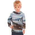 Ducks on Gardasee Kids  Hooded Pullover View1