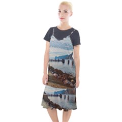 Ducks On Gardasee Camis Fishtail Dress by ConteMonfrey