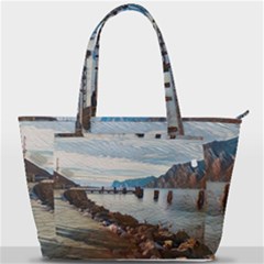 Ducks On Gardasee Back Pocket Shoulder Bag  by ConteMonfrey