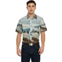 Ducks on Gardasee Men s Short Sleeve Pocket Shirt  View1