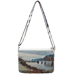 Ducks On Gardasee Double Gusset Crossbody Bag by ConteMonfrey