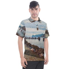 Ducks On Gardasee Men s Polo Tee by ConteMonfrey