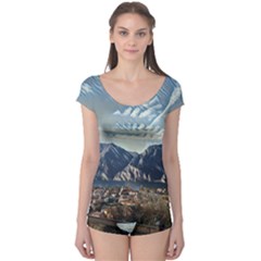 Lake In Italy Boyleg Leotard  by ConteMonfrey