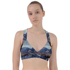 Lake In Italy Sweetheart Sports Bra by ConteMonfrey