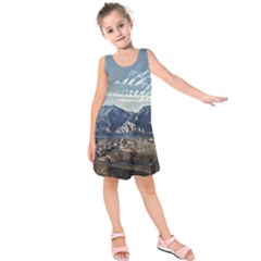 Lake In Italy Kids  Sleeveless Dress by ConteMonfrey