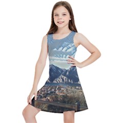 Lake In Italy Kids  Lightweight Sleeveless Dress by ConteMonfrey