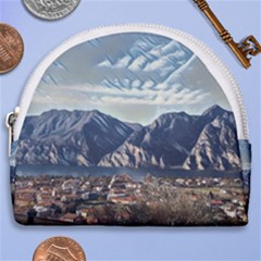 Lake In Italy Horseshoe Style Canvas Pouch by ConteMonfrey