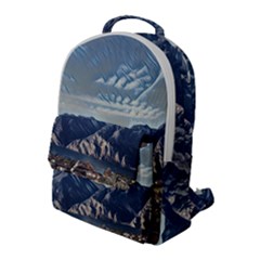 Lake In Italy Flap Pocket Backpack (large)