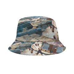 Boats On Gardasee, Italy  Bucket Hat by ConteMonfrey