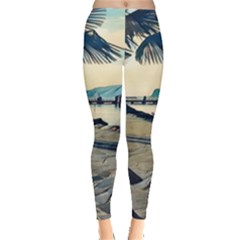 A Walk On Gardasee, Italy  Leggings  by ConteMonfrey