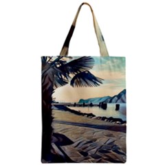 A Walk On Gardasee, Italy  Zipper Classic Tote Bag by ConteMonfrey