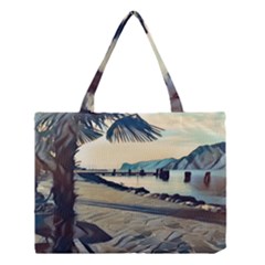 A Walk On Gardasee, Italy  Medium Tote Bag by ConteMonfrey